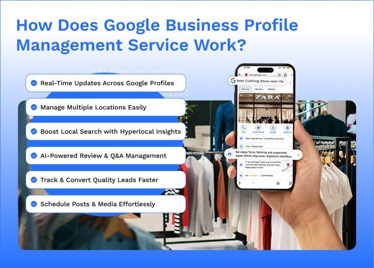 How Does Google Business Profile Management Service Work?